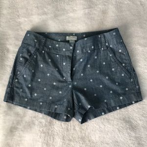 Polka dot J. Crew shorts